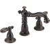 Delta Victorian 2-Handle Widespread Bathroom Faucet with Diamond Seal Technology and Metal Drain Assembly  Venetian Bronze 3555-RBMPU-DST - B012I459F6